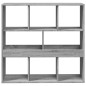 vidaXL Bücherregal/Raumteiler Grau Sonoma 100x33x94,5 cm vidaXL Bücherregal/Raumteiler Grau Sonoma 100x33x94,5 cm