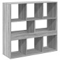 vidaXL Bücherregal/Raumteiler Grau Sonoma 100x33x94,5 cm vidaXL Bücherregal/Raumteiler Grau Sonoma 100x33x94,5 cm