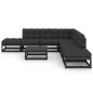 8-tlg. Garten-Lounge-Set mit Kissen Kiefer Massivholz 8-tlg. Garten-Lounge-Set mit Kissen Kiefer Massivholz