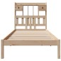 vidaXL Massivholzbett mit Regal ohne Matratze 90x200 cm Kiefer vidaXL Massivholzbett mit Regal ohne Matratze 90x200 cm Kiefer