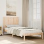 vidaXL Massivholzbett Extra Lang ohne Matratze 100x210 cm vidaXL Massivholzbett Extra Lang ohne Matratze 100x210 cm