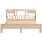 vidaXL Massivholzbett mit Regal ohne Matratze 180x200 cm Kiefernholz vidaXL Massivholzbett mit Regal ohne Matratze 180x200 cm Kiefernholz