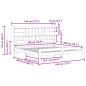 vidaXL Massivholzbett mit Regal ohne Matratze 180x200 cm Kiefernholz vidaXL Massivholzbett mit Regal ohne Matratze 180x200 cm Kiefernholz