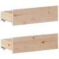 vidaXL Massivholzbett mit Regal ohne Matratze 160x200 cm Kiefernholz vidaXL Massivholzbett mit Regal ohne Matratze 160x200 cm Kiefernholz
