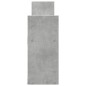 vidaXL Wandschrank 100x18x40 cm Betongrau Holzwerkstoff vidaXL Wandschrank 100x18x40 cm Betongrau Holzwerkstoff