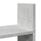 vidaXL Wandschrank 100x18x40 cm Betongrau Holzwerkstoff vidaXL Wandschrank 100x18x40 cm Betongrau Holzwerkstoff