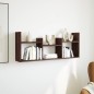vidaXL Wandschrank 100x18x40 cm Braun Eichen-Optik Holzwerkstoff vidaXL Wandschrank 100x18x40 cm Braun Eichen-Optik Holzwerkstoff