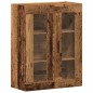 vidaXL Wandschrank Altholz-Optik 69,5x34x90 cm vidaXL Wandschrank Altholz-Optik 69,5x34x90 cm