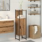 vidaXL Badschrank Artisan-Eiche 33x33x120,5 cm Holzwerkstoff vidaXL Badschrank Artisan-Eiche 33x33x120,5 cm Holzwerkstoff