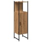vidaXL Badschrank Artisan-Eiche 33x33x120,5 cm Holzwerkstoff vidaXL Badschrank Artisan-Eiche 33x33x120,5 cm Holzwerkstoff