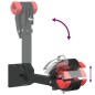 vidaXL Fahrrad-Montageständer Wandmontage Klappbar Rot Schwarz Stahl vidaXL Fahrrad-Montageständer Wandmontage Klappbar Rot Schwarz Stahl