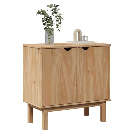 vidaXL Flurschrank OTTA 75x40x75 cm Massivholz Kiefer