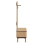 vidaXL Flurgarderobe OTTA 50x40x160 cm Massivholz Kiefer vidaXL Flurgarderobe OTTA 50x40x160 cm Massivholz Kiefer