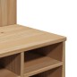 vidaXL Flurgarderobe OTTA 50x40x160 cm Massivholz Kiefer vidaXL Flurgarderobe OTTA 50x40x160 cm Massivholz Kiefer