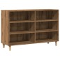 vidaXL Sideboard Artisan-Eiche 103,5x35x70 cm Holzwerkstoff vidaXL Sideboard Artisan-Eiche 103,5x35x70 cm Holzwerkstoff