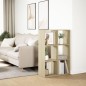 vidaXL Raumteiler-Bücherregal Sonoma-Eiche 69,5x29x103,5 cm vidaXL Raumteiler-Bücherregal Sonoma-Eiche 69,5x29x103,5 cm