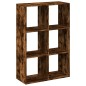 vidaXL Raumteiler-Bücherregal Räuchereiche 69,5x29x103,5 cm vidaXL Raumteiler-Bücherregal Räuchereiche 69,5x29x103,5 cm