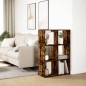 vidaXL Raumteiler-Bücherregal Räuchereiche 69,5x29x103,5 cm vidaXL Raumteiler-Bücherregal Räuchereiche 69,5x29x103,5 cm