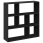 vidaXL Raumteiler-Bücherregal Schwarz 102x29x103,5 cm Holzwerkstoff vidaXL Raumteiler-Bücherregal Schwarz 102x29x103,5 cm Holzwerkstoff
