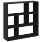vidaXL Raumteiler-Bücherregal Schwarz 102x29x103,5 cm Holzwerkstoff vidaXL Raumteiler-Bücherregal Schwarz 102x29x103,5 cm Holzwerkstoff