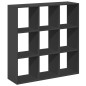 vidaXL Raumteiler-Bücherregal Schwarz 102x29x103,5 cm Holzwerkstoff vidaXL Raumteiler-Bücherregal Schwarz 102x29x103,5 cm Holzwerkstoff