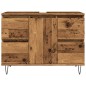 vidaXL Badschrank Altholz-Optik 80x33x60 cm Holzwerkstoff vidaXL Badschrank Altholz-Optik 80x33x60 cm Holzwerkstoff