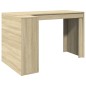vidaXL Schreibtisch Sonoma-Eiche 123,5x73,5x75 cm Holzwerkstoff vidaXL Schreibtisch Sonoma-Eiche 123,5x73,5x75 cm Holzwerkstoff