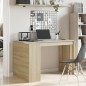 vidaXL Schreibtisch Sonoma-Eiche 123,5x73,5x75 cm Holzwerkstoff vidaXL Schreibtisch Sonoma-Eiche 123,5x73,5x75 cm Holzwerkstoff