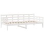 vidaXL Tagesbett mit Schubladen Weiß 90x190 cm Kiefernholz vidaXL Tagesbett mit Schubladen Weiß 90x190 cm Kiefernholz