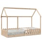 vidaXL Kinderbett 90x200 cm Massivholz Kiefer vidaXL Kinderbett 90x200 cm Massivholz Kiefer