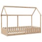 vidaXL Kinderbett 90x200 cm Massivholz Kiefer vidaXL Kinderbett 90x200 cm Massivholz Kiefer