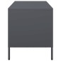 vidaXL TV-Schrank Anthrazit 101,5x39x43,5 cm Kaltgewalzter Stahl vidaXL TV-Schrank Anthrazit 101,5x39x43,5 cm Kaltgewalzter Stahl