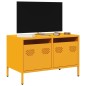 vidaXL TV-Schrank Senfgelb 68x39x43,5 cm Kaltgewalzter Stahl vidaXL TV-Schrank Senfgelb 68x39x43,5 cm Kaltgewalzter Stahl