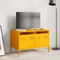 vidaXL TV-Schrank Senfgelb 68x39x43,5 cm Kaltgewalzter Stahl vidaXL TV-Schrank Senfgelb 68x39x43,5 cm Kaltgewalzter Stahl