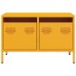 vidaXL TV-Schrank Senfgelb 68x39x43,5 cm Kaltgewalzter Stahl vidaXL TV-Schrank Senfgelb 68x39x43,5 cm Kaltgewalzter Stahl