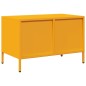 vidaXL TV-Schrank Senfgelb 68x39x43,5 cm Kaltgewalzter Stahl vidaXL TV-Schrank Senfgelb 68x39x43,5 cm Kaltgewalzter Stahl