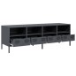 vidaXL TV-Schrank Anthrazit 135x39x43,5 cm Kaltgewalzter Stahl vidaXL TV-Schrank Anthrazit 135x39x43,5 cm Kaltgewalzter Stahl