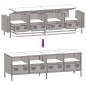 vidaXL TV-Schrank Olivgrün 135x39x43,5 cm Kaltgewalzter Stahl vidaXL TV-Schrank Olivgrün 135x39x43,5 cm Kaltgewalzter Stahl