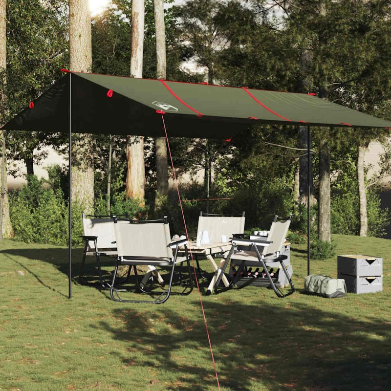 vidaXL Tarp Olivgrün 451x420 cm Wasserdicht vidaXL Tarp Olivgrün 451x420 cm Wasserdicht