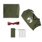 vidaXL Tarp Olivgrün 451x420 cm Wasserdicht vidaXL Tarp Olivgrün 451x420 cm Wasserdicht