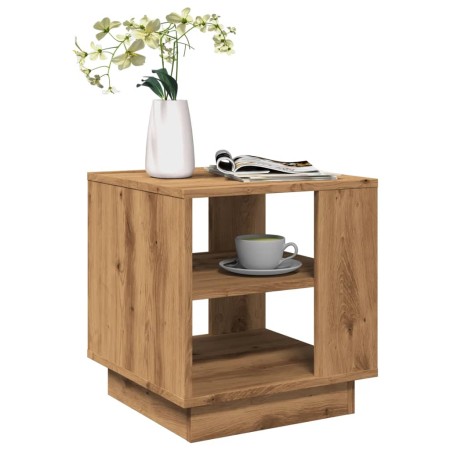 vidaXL Couchtisch Artisan-Eiche 40x40x43 cm Holzwerkstoff