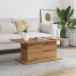 vidaXL Couchtisch Artisan-Eiche 102x55,5x40 cm Holzwerkstoff vidaXL Couchtisch Artisan-Eiche 102x55,5x40 cm Holzwerkstoff