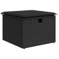 vidaXL 6-tlg. Garten-Sofagarnitur mit Kissen Schwarz Poly Rattan vidaXL 6-tlg. Garten-Sofagarnitur mit Kissen Schwarz Poly Rattan