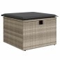 vidaXL 8-tlg. Garten-Sofagarnitur mit Kissen Hellgrau Poly Rattan vidaXL 8-tlg. Garten-Sofagarnitur mit Kissen Hellgrau Poly Rattan