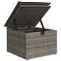 vidaXL 6-tlg. Garten-Sofagarnitur mit Kissen Grau Poly Rattan vidaXL 6-tlg. Garten-Sofagarnitur mit Kissen Grau Poly Rattan