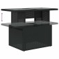 vidaXL 5-tlg. Garten-Sofagarnitur mit Kissen Schwarz Poly Rattan vidaXL 5-tlg. Garten-Sofagarnitur mit Kissen Schwarz Poly Rattan