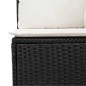 vidaXL 7-tlg. Garten-Sofagarnitur mit Kissen Schwarz Poly Rattan vidaXL 7-tlg. Garten-Sofagarnitur mit Kissen Schwarz Poly Rattan