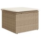 vidaXL 6-tlg. Garten-Sofagarnitur mit Kissen Beige Poly Rattan vidaXL 6-tlg. Garten-Sofagarnitur mit Kissen Beige Poly Rattan