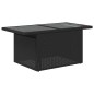 vidaXL 5-tlg. Garten-Sofagarnitur mit Kissen Schwarz Poly Rattan vidaXL 5-tlg. Garten-Sofagarnitur mit Kissen Schwarz Poly Rattan