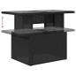 vidaXL 5-tlg. Garten-Sofagarnitur mit Kissen Schwarz Poly Rattan vidaXL 5-tlg. Garten-Sofagarnitur mit Kissen Schwarz Poly Rattan